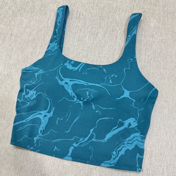 NEW Teal Blue Workout Tank Top - Picture 1 of 7